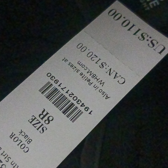 WHBM Jolie Button Straight Lux Pants - Picture 10 of 12